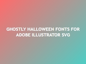 Spectral Svg Fonts for Modern Halloween Designs