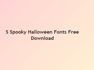 Slim and Spooky Vintage Halloween Font Downloads